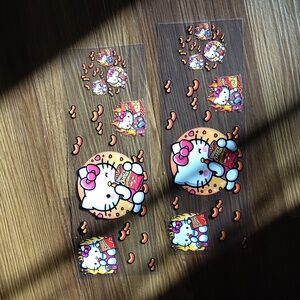 Hello Kitty Cheetos Stickers Set Of 2